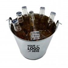 Tin Beer Ice Bucket